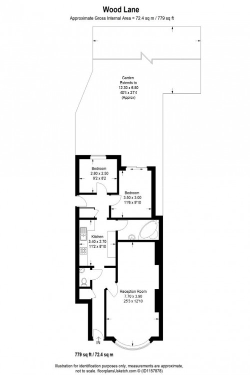 Floorplans For Wood Lane, Isleworth